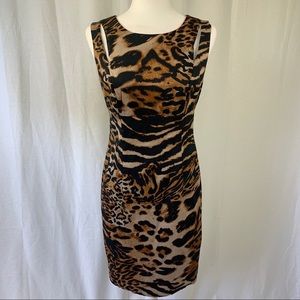 INC International Concepts animal print dress